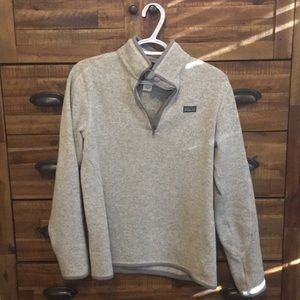 Grey Patagonia Half-zip